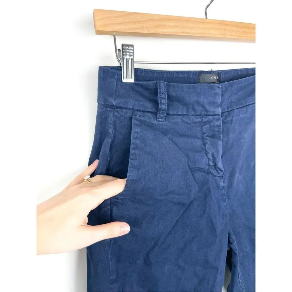 J. Crew Cameron Navy Blue Work Pant Size 4
